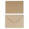 6 Packs: 50 ct. (300 total) 5" x 7" Kraft Flat Cards & Envelopes by Recollections™